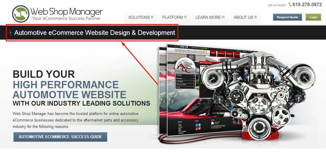 H1 Tag Example H1 Tag Example